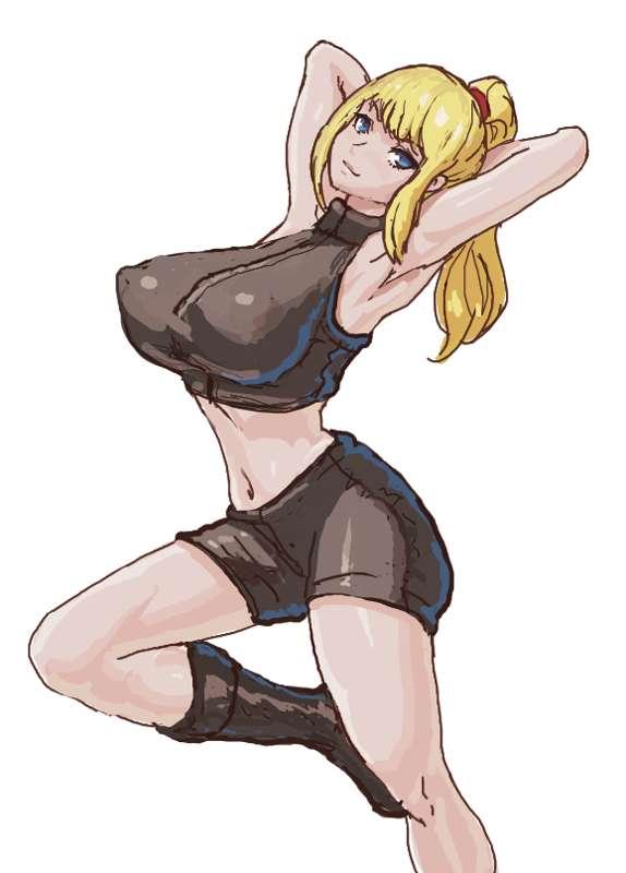 Samus Super Metroid No Suit