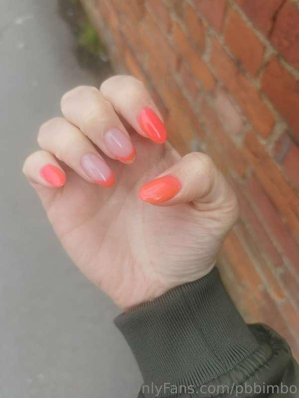 Nails done, does the colour make you think how good these wo..