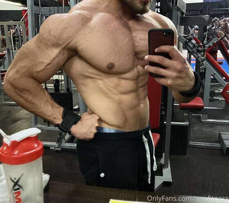 During workout today 👀