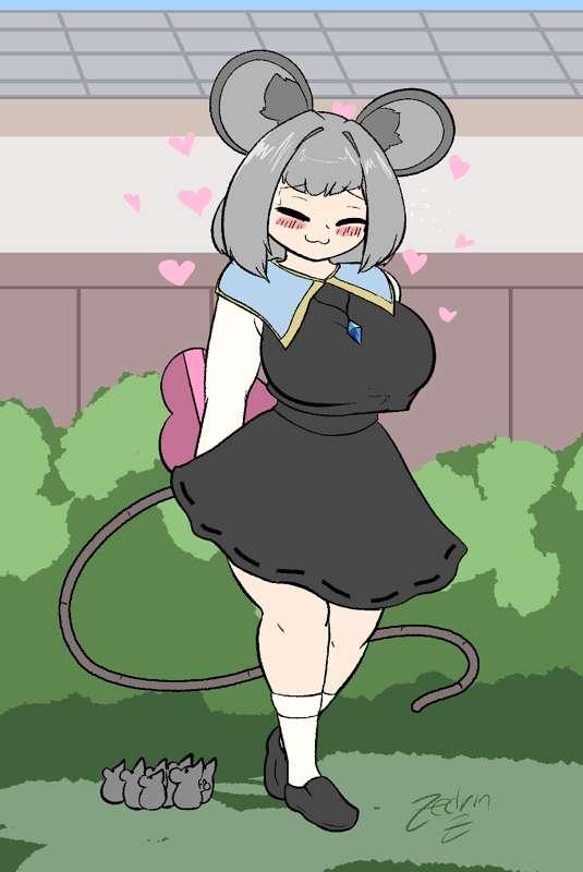 [sfw] Nazrin Valentine