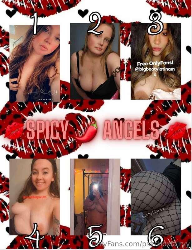 These spicy angels sure know how to drain your balls 🍑PREGO ..