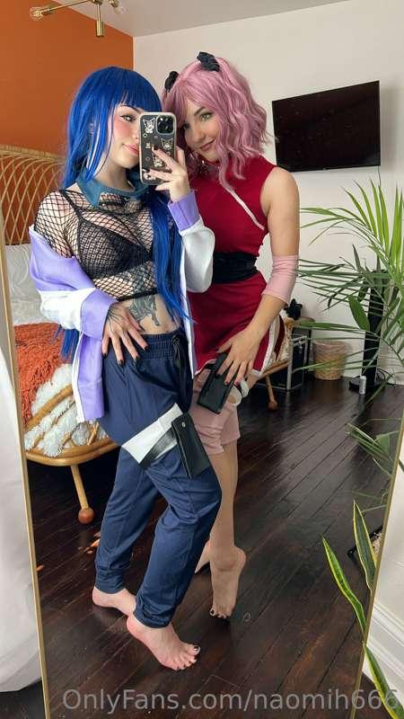 we looked so pretty before we got covered in cum 🥵 @forestfa..