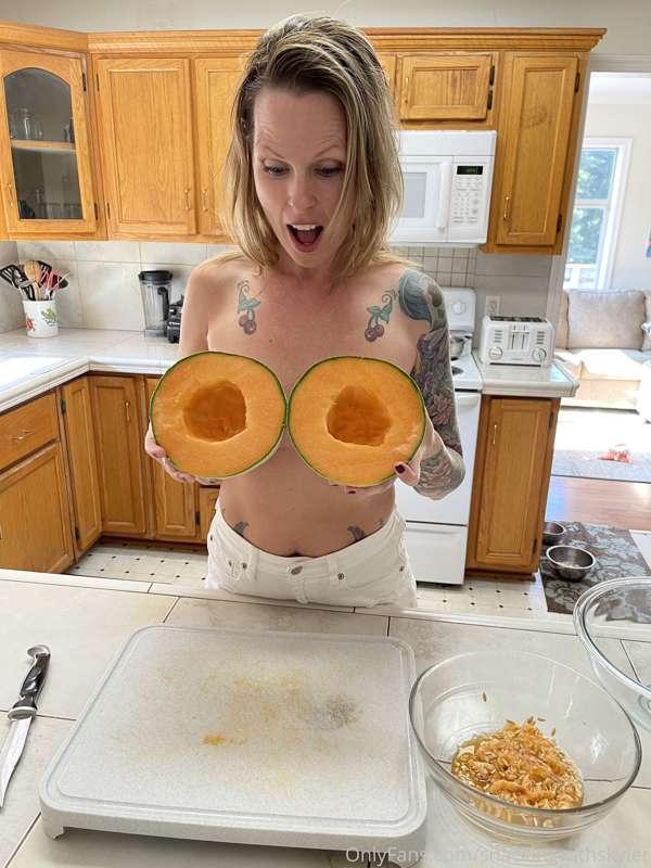 I have some juicy melons for you.