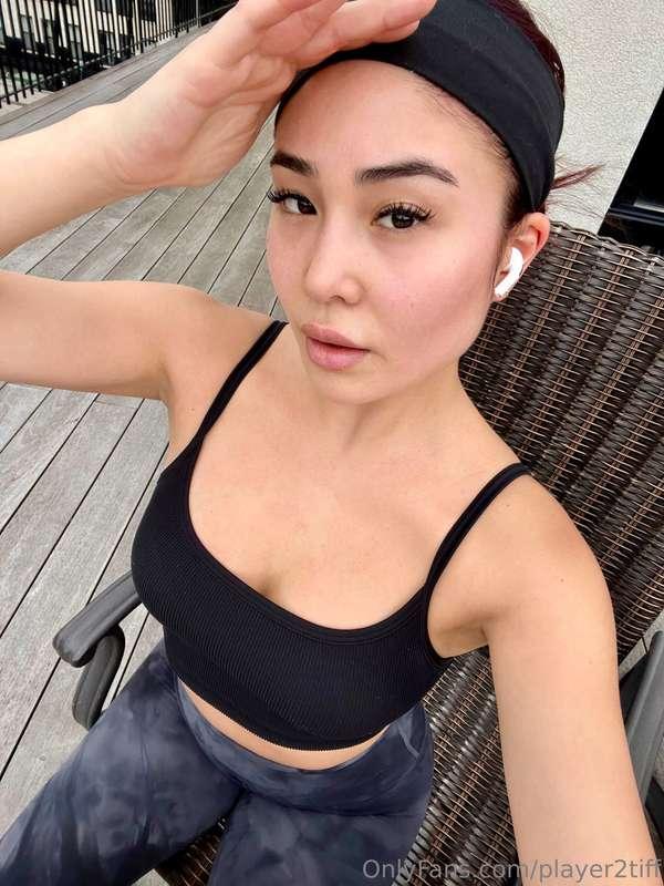 Got a sweat in 💦