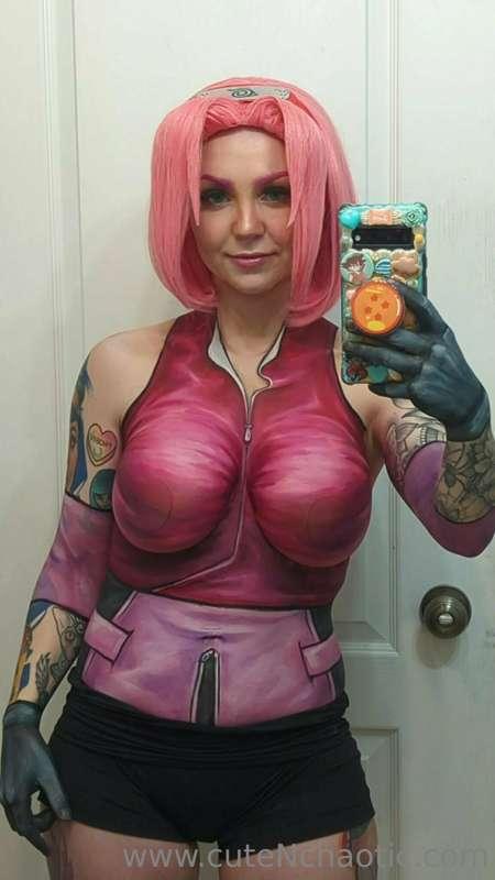🌸Sakura Bodypaint Wash off video🌸

This one took 8 hours to ..