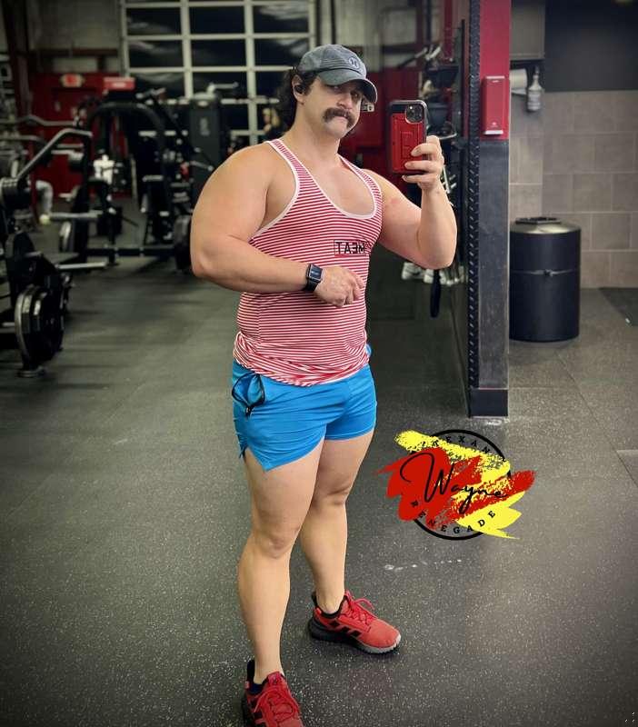 Blue shorts?