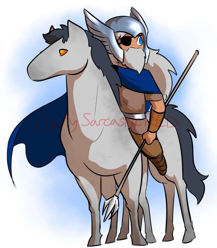 Reward: Odin Riding Sleipnir
