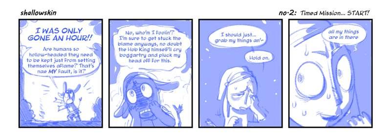 shallowskin Strip #2 - Sketch