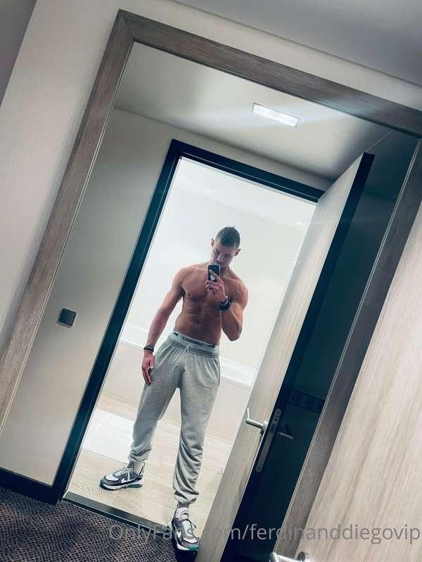 Grey or black sweats? 😈