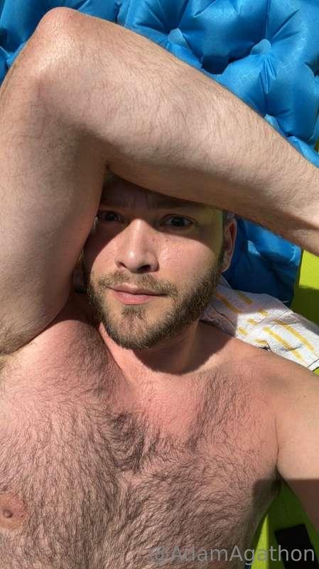 So happy i set up my camp site again 😈 and some fun after 🍆💦..