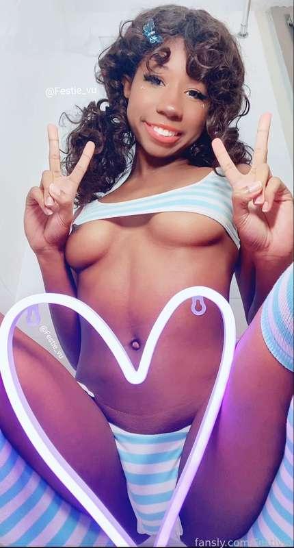 Sending you lots of love 🩷
.
.
.
.
☆ #Ebony #gamergirl 
#teen  #slut #cute#cosplay #Egirl #petite #fyp #kawaii #19yo #breedable #19yearsold  ☆