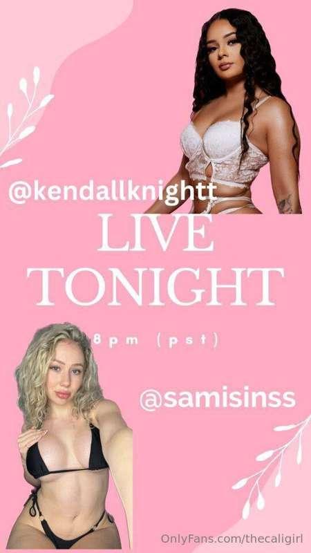 🥂 ON LIVE NOW 🍾  Finally! @kendallknightt is FREE 💝 She post..