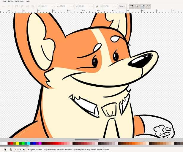 Corgi Commission Progress :)