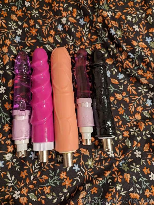 Bought a new sex machine. 🥰 I want to go live with it