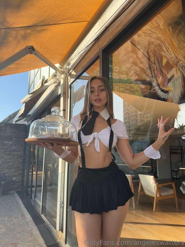 Ready to take your order 🤭 with a little bit of spice served..