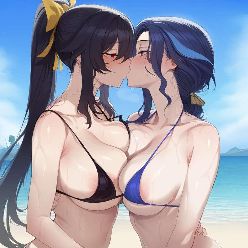 リク) クロリンデx姫島朱乃 (200+枚image)