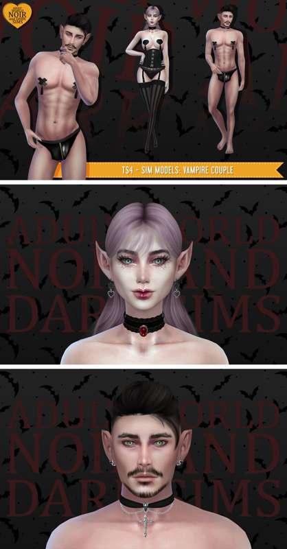 TS4 - Sim Models: Vampire Couple