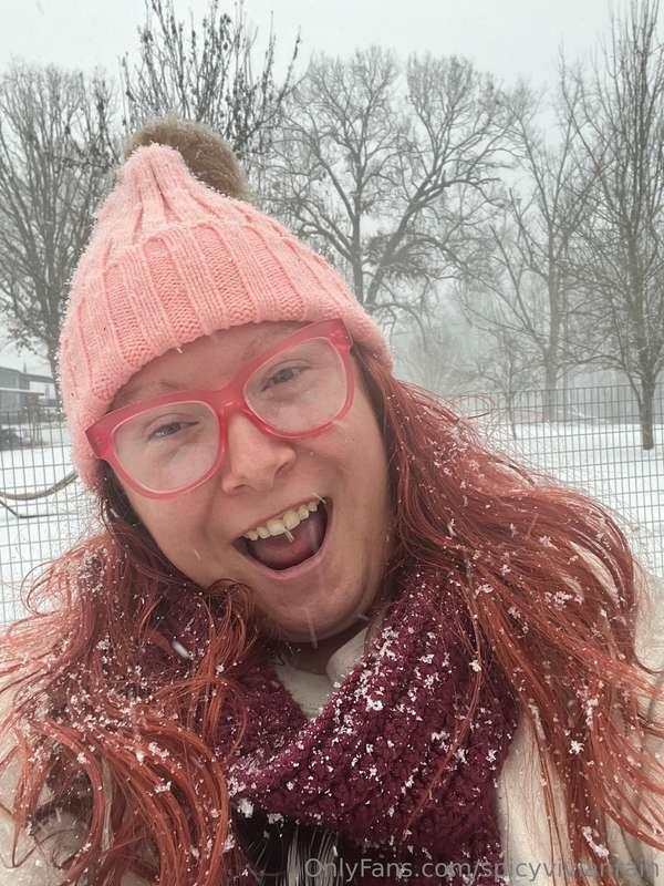 I’m a snow bunny!