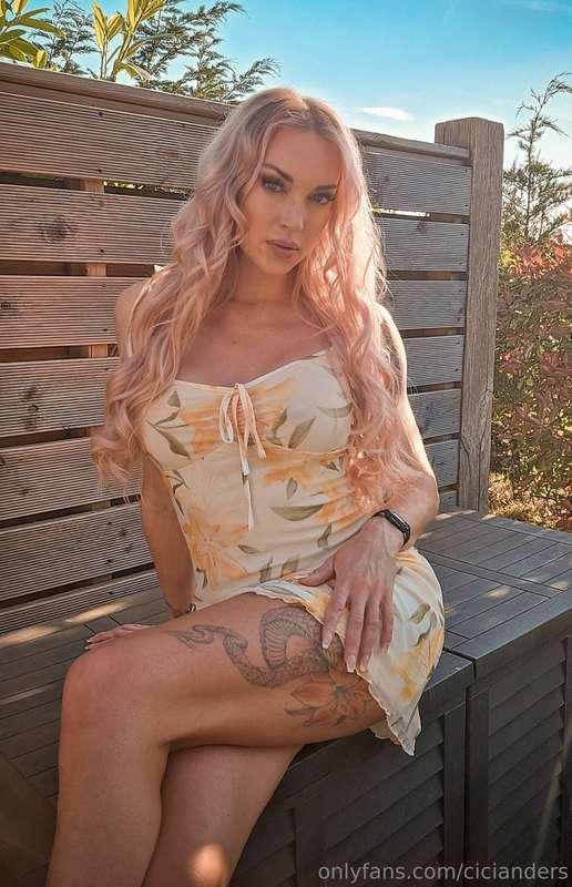 It’s hot out, but not as hot as the way I ache under this dr..