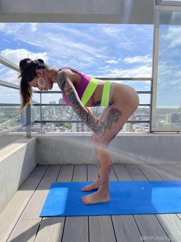 Yoga time! 
Here is a set of me practicing Yoga during the m..