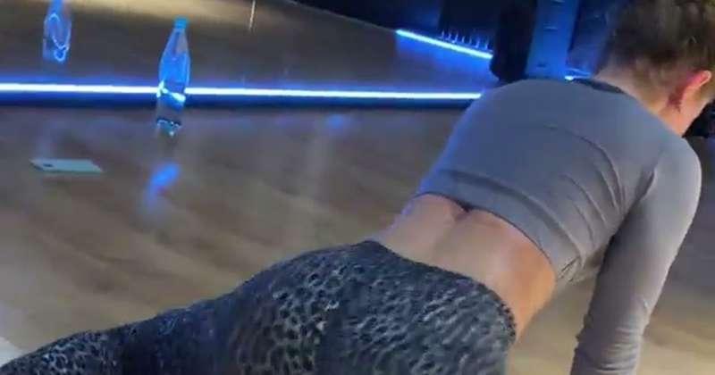 Twerk in leggings ❤️🔥