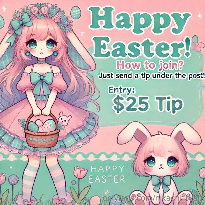 🐰💎 VIP Easter Giveaway — Tip & Treats Await! (There's someth..