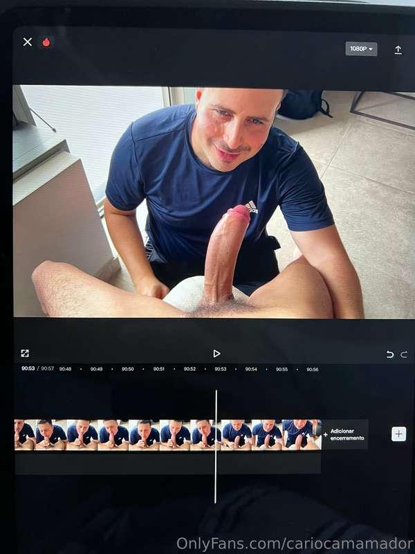 Just finishing the video I made with @euurick and his 24cm c..