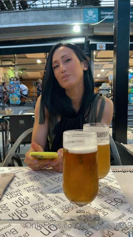 A few beers will help with this heat 😈