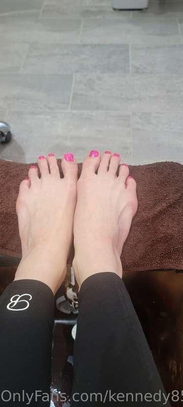 Got my pedicure done the other day.