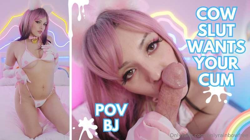 'Cow slut wants your cum '
5 Minutes 4k
BJ video B/G
@stanly..