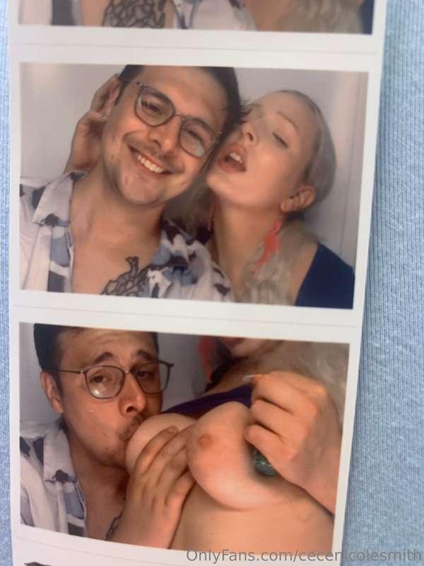 I got kinda naughty in the Photo Booth