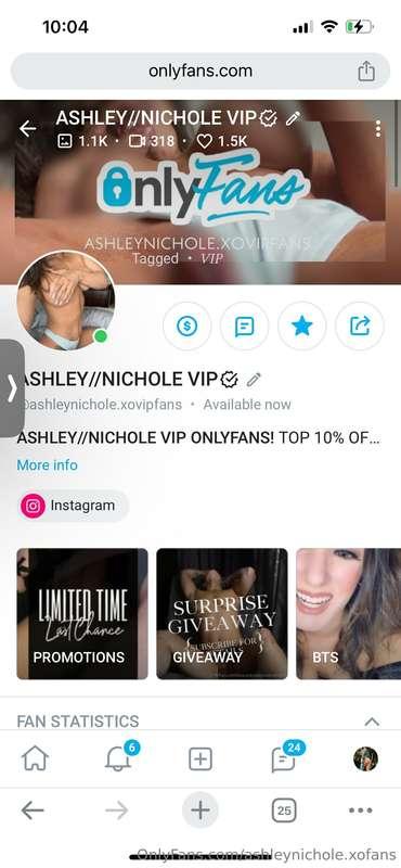 Hi loves my vip page is still active 😘 I’ve received a coupl..