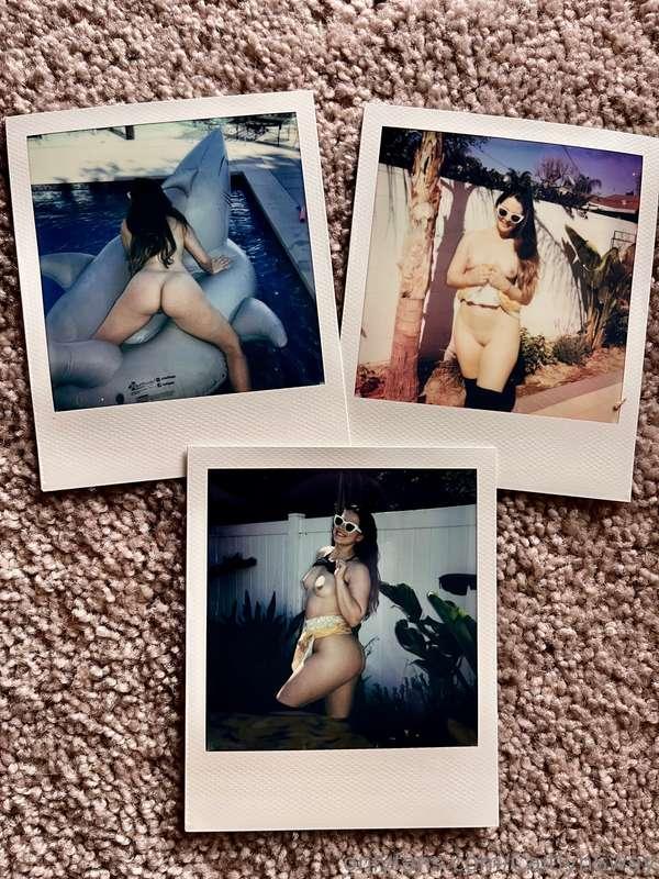 Sending out Polaroids today! Tippers on group livestreams ar..