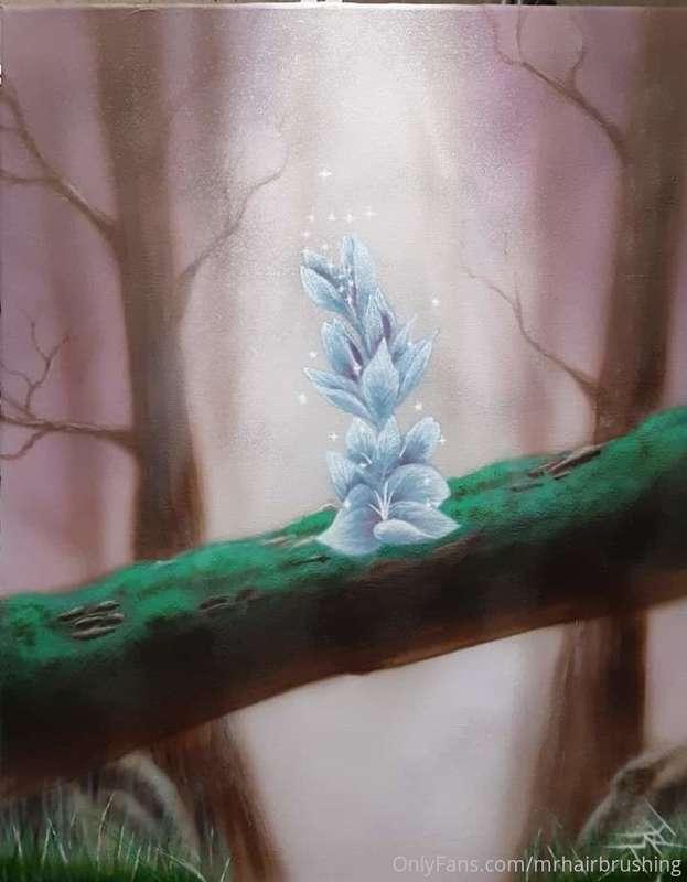 A couple different pictures of completed pieces I've done. I..