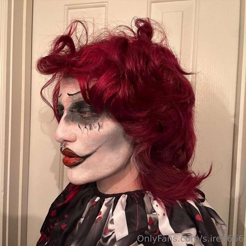 my halloween look…. wish y’all could have seen what was unde..