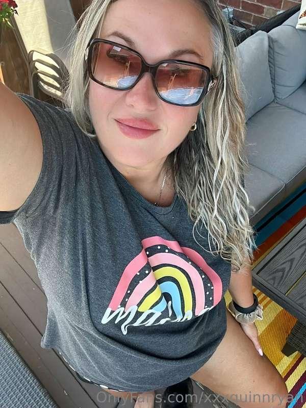 Missed the Pride parade today but wore my proud mama shirt i..