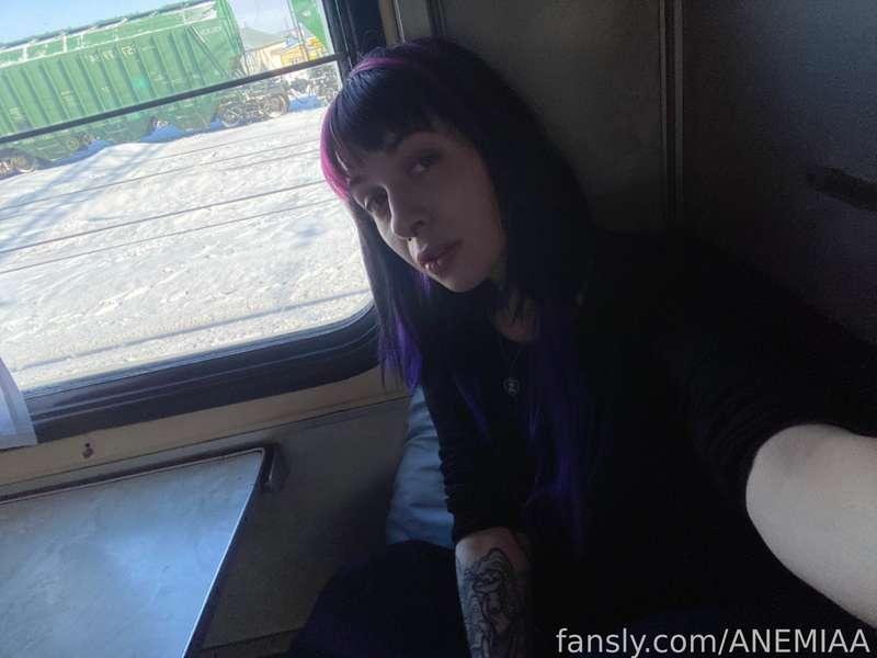 Filmed a short video from the train while driving to the mountains hehehe &gt;&lt; 
 
I hope no one noticed what I'm doing here😛



#Publicly #smallboobs #smalltits #nipples #hentai #kawaii #gamergirl #naughty #egirl