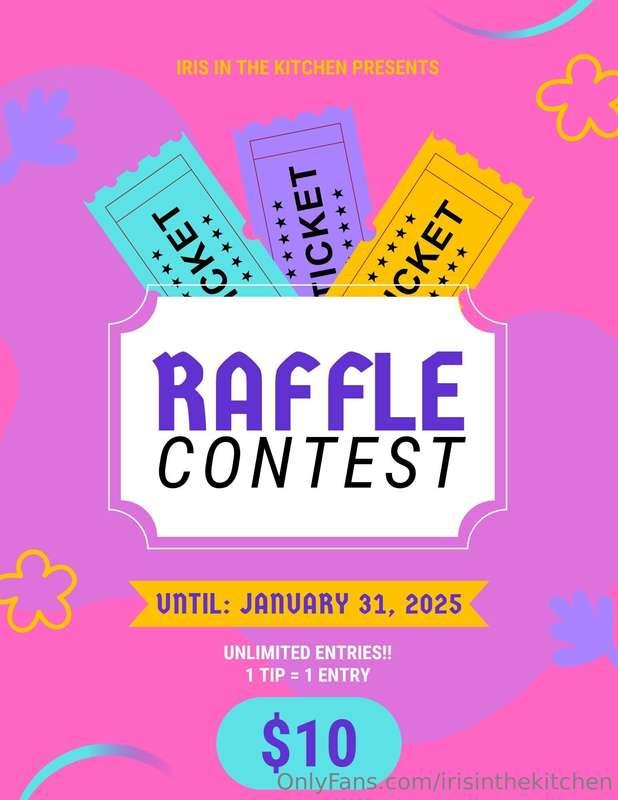 Surprise New Year raffle! 🎁 I’ll be giving one lucky subscri..