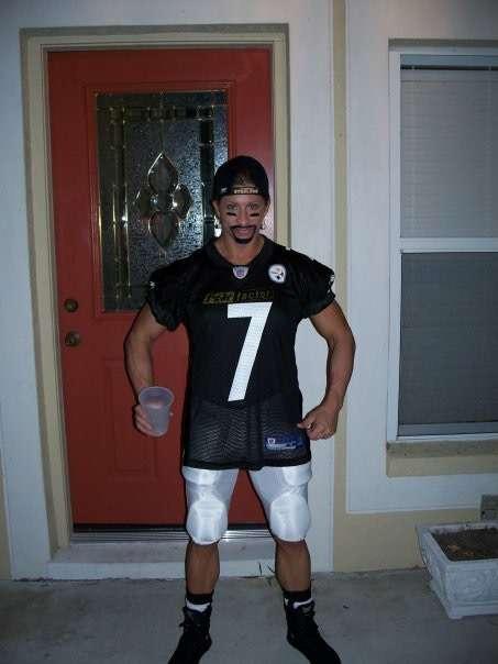 This was Halloween 2006. I went as Ben Roethlisberger number..