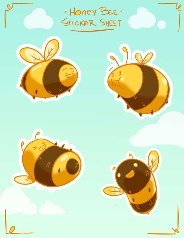 Bee Stickers! 