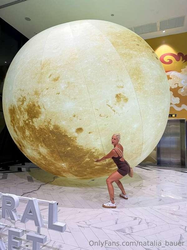 I was on the moon😅
