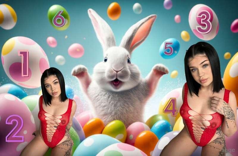 Happy Easter! 🐇 Ready for the easter egg hunt with your Sage..
