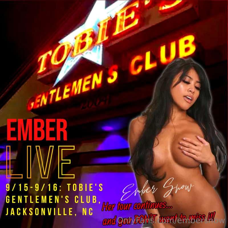 North Carolina!!  Calling you out! Who's coming to Tobie's??