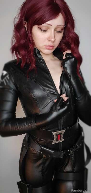 Black widow knows exactly how to make you a nervous mess... ..