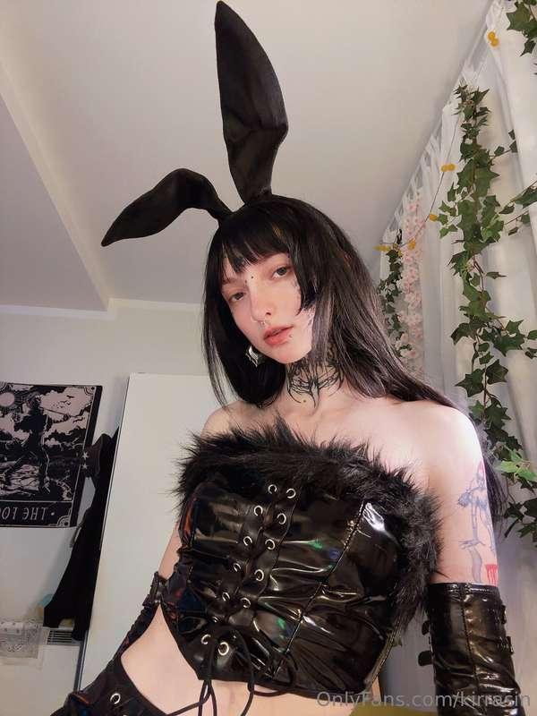 dark bunny dark thoughts >.<