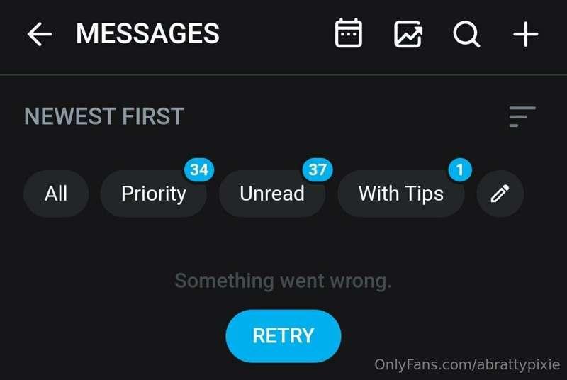 In case you're wondering why I haven't been replying to mess..