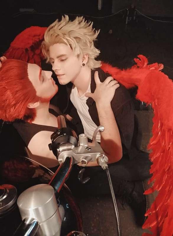 Hot backstage from shoot  