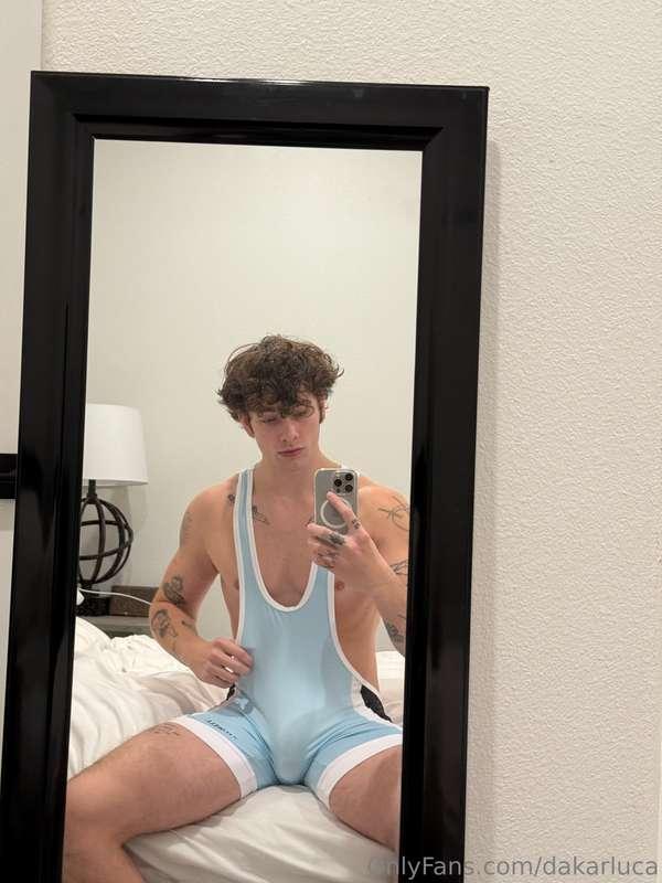 who wants to wrestle? loser takes their clothes off for the ..