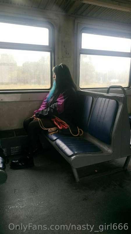I just decided to show an atmospheric photo from the train, ..