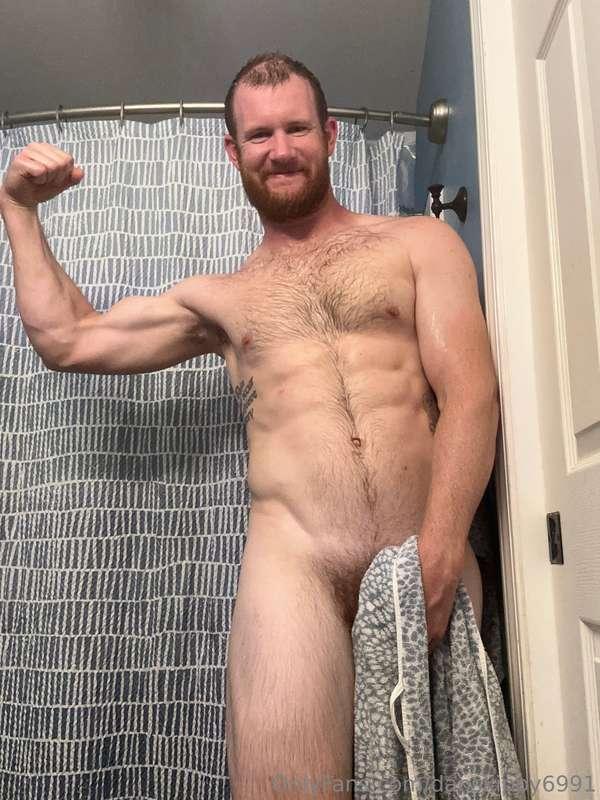 All cleaned up, happy Friday